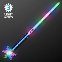 Snowflake Light Staff LED Saber