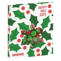 Snowflake Window Box W/ Holiday Confection Chocolate Buttons