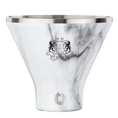 Snowfox 8 Oz Marble Martini Glass