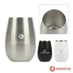 Snowfox 8 Oz Vacuum Insulated Sauvignon Blanc Wine Glass