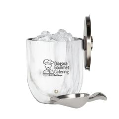 Snowfox Marble Ice Bucket