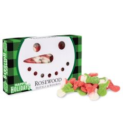 Snowman Die Cut Box With Gummy Snowmen