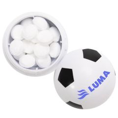 Soccer Ball Mint Container