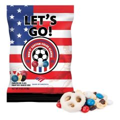 Soccer M&m's Snack Mix - 4 Oz Digibag