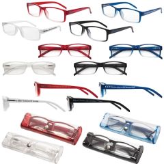 Soft Finish Reading Glasses With Matching Case
