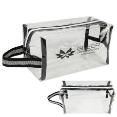 Soft TPU Toiletry Travel Bag W/Handle