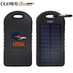 Solar Power Bank With Dual USB Port - 4000 mAh UL Certified
