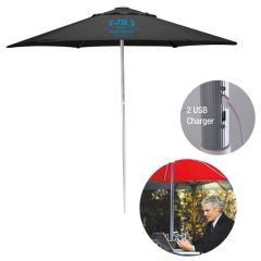 Solar USB Market Umbrella