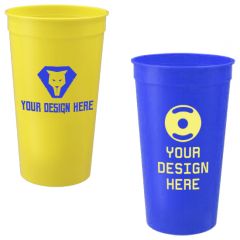 Solid 32oz Stadium Cup