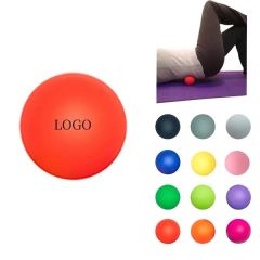 Solid Rubber Trigger Point Massage Ball For Muscle Knot Reli