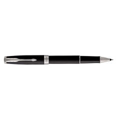 Parker Sonnet Matte Lacquered Black Rollerball Pen With Chrome Trim