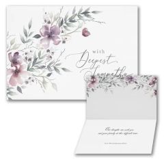 Sophisticated Sympathy - Greeting Card