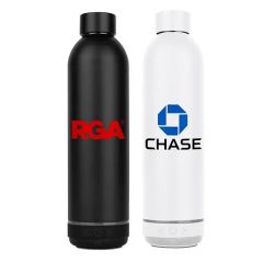 Soundsip Double Wall 18 Oz Bottle With Wireless Speaker