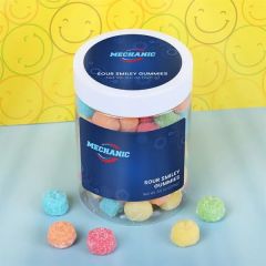 Sour Smiley Gummies: Large Jar