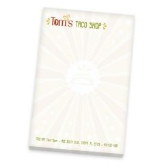 Souvenir 4 Inch  X 6 Inch  Scratch Pad, 25 Sheet
