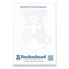 Souvenir 6 Inch  X 9 Inch  Scratch Pad, 50 Sheet