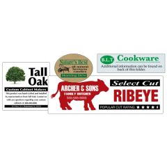 Specialty Material Roll Labels