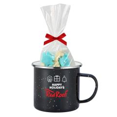 Speckled Camping Mug - 16 Oz, Gummy Snowflakes