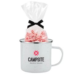 Speckled Camping Mug - 16 Oz, Strawberry Twists