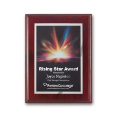 Spectraprint Plaque - Mahogany Silver