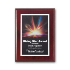 Spectraprint Plaque - Mahogany White