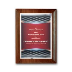 Spectraprint Plaque - Rolled Edge Silver