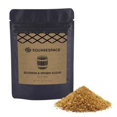 Spice Rub Resealable Bag - Bourbon Brown Sugar Rub