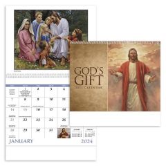 Spiral God's Gift Religious 2024 Appointment Calendar