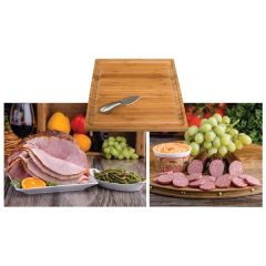 Spiral Ham & Sausage Platter W/Green Beans