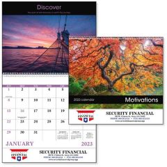 Spiral Motivations Inspirational 2023 Appointment Calendar