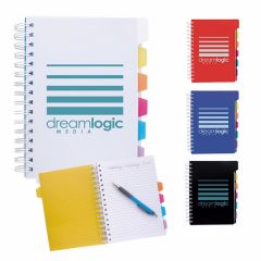 Spiral Notebook With Tabs