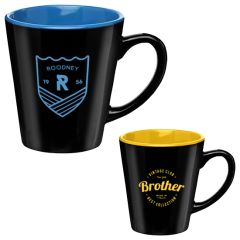 Splash - 12 Oz Two-Tone Ceramic Mug