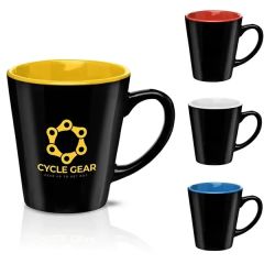 Splash - 12 Oz Two Tone Ceramic Mug