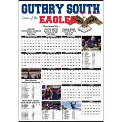 Sport Schedule Year-In-View Calendar