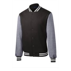 Sport-Tek Fleece Letterman Jacket.