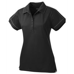 Sport-Tek Ladies Contrast Stitch Micropique Sport-Wick Polo.