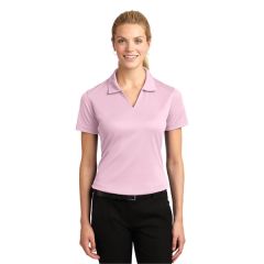 Sport-Tek Ladies Dri-Mesh V-Neck Polo.