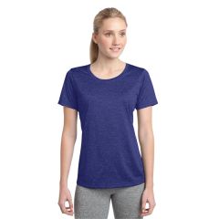 Sport-Tek Ladies Heather Contender Scoop Neck Tee.