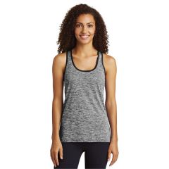Sport-Tek Ladies Posicharge Electric Heather Racerback Tank.