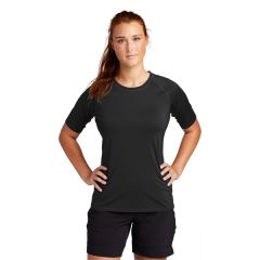 Sport-Tek Ladies Rashguard Tee.