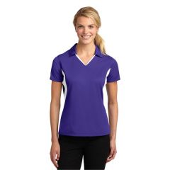 Sport-Tek Ladies Side Blocked Micropique Sport-Wick Polo.