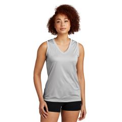 Sport-Tek Ladies Sleeveless Posicharge Competitor V-Neck ...