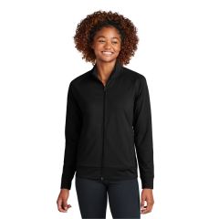 Sport-Tek Ladies Sport-Wick Stretch Full-Zip Cadet Jacket