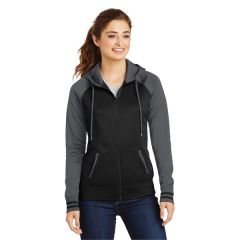 Sport-Tek Ladies Sport-Wick Varsity Fleece Full-Zip Hoode...