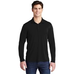 Sport-Tek Posi-Uv Pro Long Sleeve Polo.