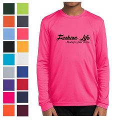 Sport-Tek Posicharge Youth's Long-Sleeved T-Shirt