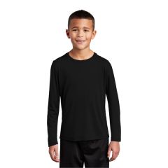 Sport-Tek Youth Posi-Uv Pro Long Sleeve Tee.