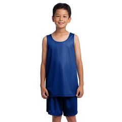 Sport-Tek Youth Posicharge Classic Mesh Reversible Tank.