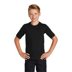 Sport-Tek Youth Rashguard Tee.