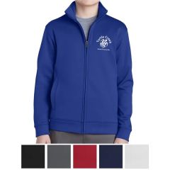 Sport-Tek Youth Sport-Wick Fleece Full-Zip Jacket